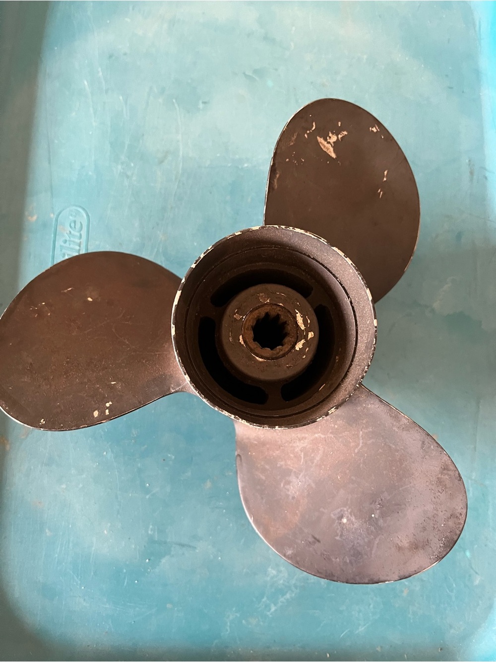 3-Blade Boat Propeller - Black